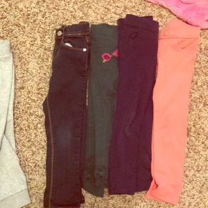 Girls 4T pants Lot
